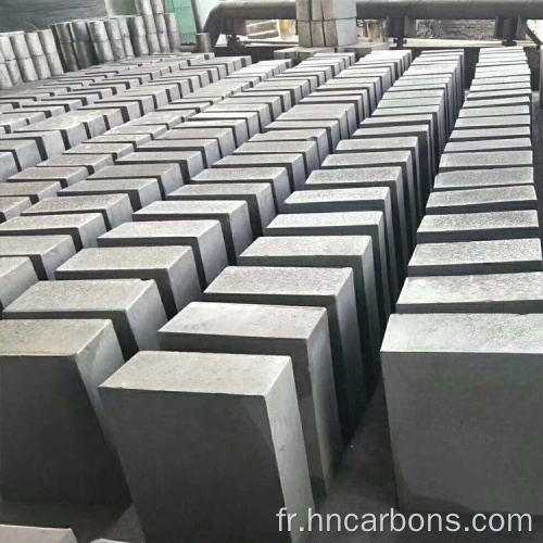 Vente bloc de graphite extrudé de haute pureté isostatique